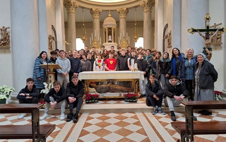 Učenici Tehničke škole Zagreb u posjetu talijanskim svetištima